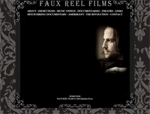 Tablet Screenshot of fauxreelfilms.com